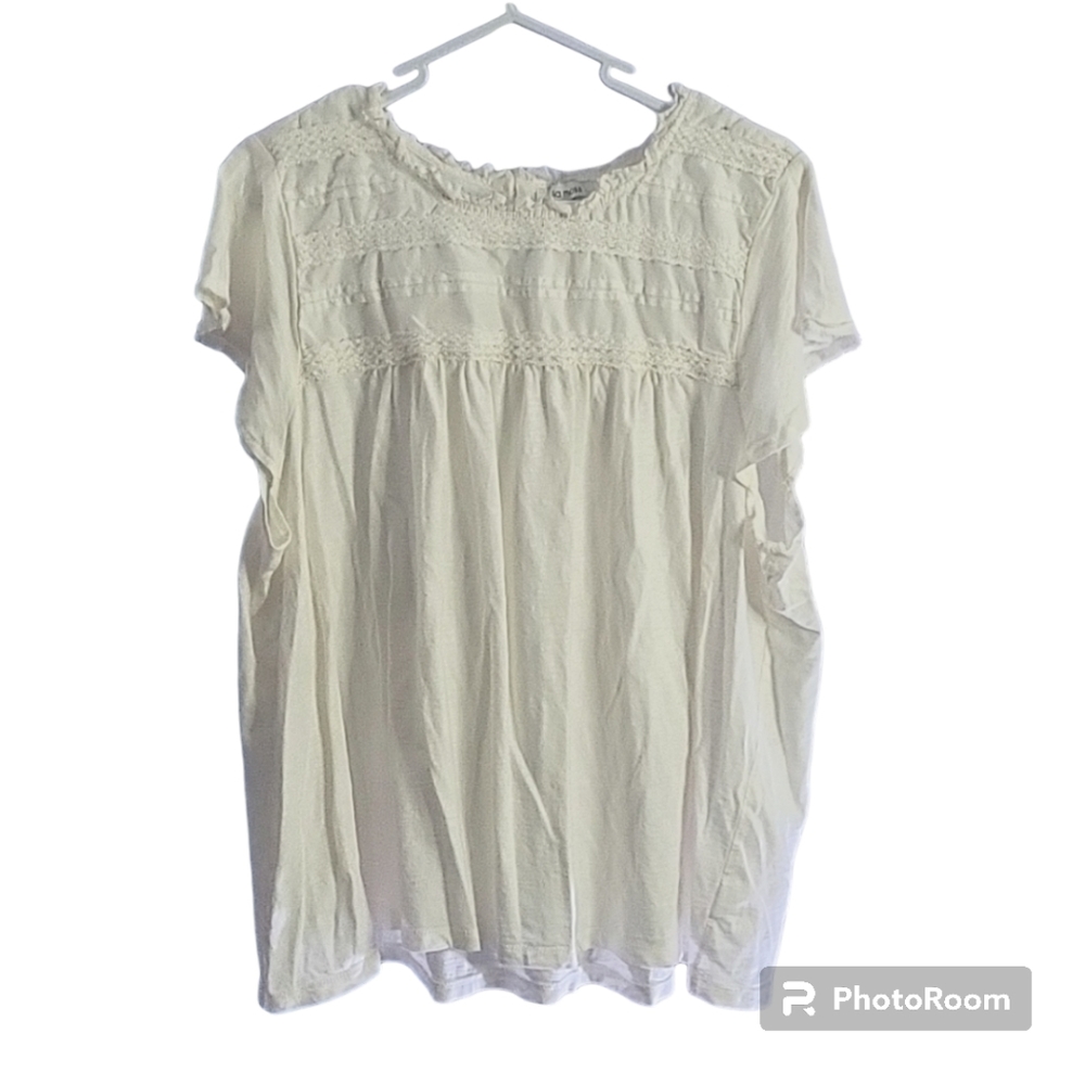 Ella Moss Cream Blouse